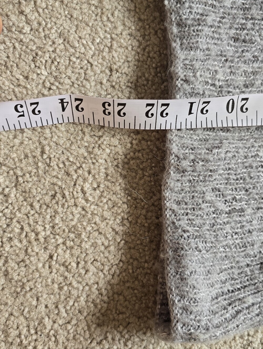 Free People This and That Stripe Multicolor Mix Print Knit Turtleneck Sweater M - Picture 7 of 10